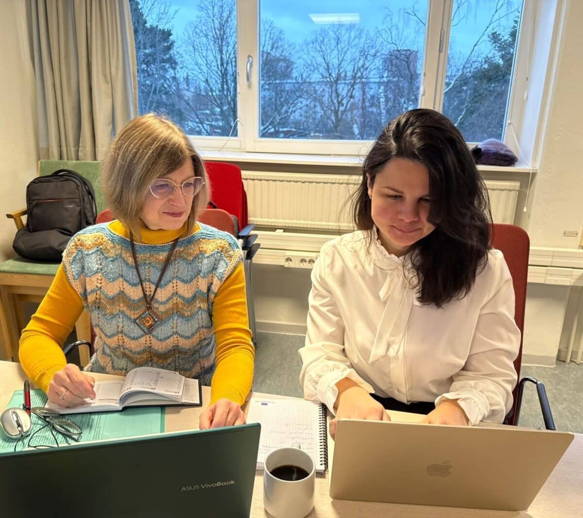 Project team from DniproTech Ukraine work together at the kick-off.